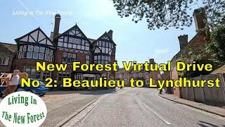 A New Forest driving tour from Beaulieu to Lyndhurst - New Forest Virtual Tours #newforest