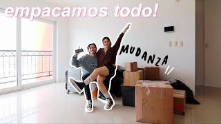 ME MUDÉ CON MI NOVIO! empacando + compras