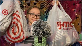 ASMR | Huge Target + Tjmaxx Haul! ️