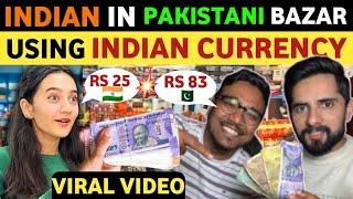 INDIAN  IN LAHORE PAKISTAN  USING INDIAN CURRENCY | PAK PUBLIC REACTION ON IND VS PAK MATCH