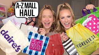 HUGE A-Z MALL SHOPPING HAUL 