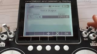 Jeti - telemetry episode 3, voice output