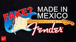 Are Fenders Made In Mexico Fakes or Real? | MIM Fender Stratocasters