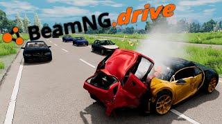 ШАШЕЧКИ С ДЕДОМ! СНОВА ПОПАЛИ В ДТП - [BeamNG.drive]