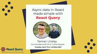 Async data made simple with React Query