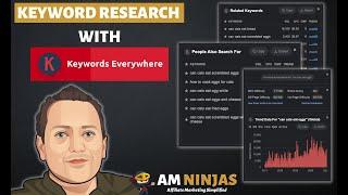 Affiliate Keyword Research with keywords Everywhere