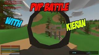 Unturned Survival PVP Battle with kieran/2v3