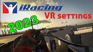 2023 iRacing VR settings (RTX4090 + Reverb G2)