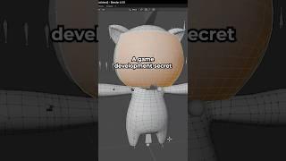 Game Development SECRET! 3D Models #gamedev #indiedev #indiegame