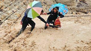 ️ Heavy Winter Rains, School Struggles & Helping Hands in the Village