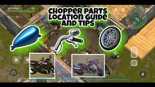 HOW TO BUILD CHOPPER |  CHOPPER PARTS LOCATION GUIDE AND TIPS - LAST DAY ON EARTH SURVIVAL