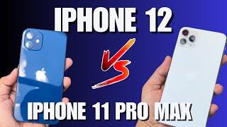 IPHONE 12 VS IPHONE 11 PRO MAX THIS 2024- ALL IN NABA SA 5G OR SA PRO VERSION KA |Phone Comparison |