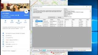 Google Maps Crawler to crawl data from businesses listed on Google maps