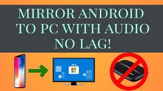 How to Mirror/Cast android to PC with Audio (NO LAG) using scrcpy (NO CAPTURE CARD)