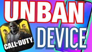 How TO UNBAN Your DEVICE if ban from Call OF Duty MOBILE