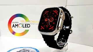 Apple Watch Ultra eng oxirigi lyuks kopiyasi |™ Amoled ekranli IWatch Ultra HK 8 Ultra max