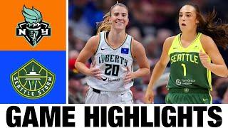 New York Liberty vs Seattle Storm Highlights [FULL GAME] | 2024 Women's Basketball