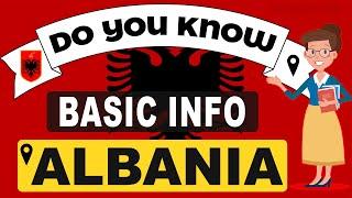 Do You Know Albania Basic Information | World Countries Information #2 - General Knowledge & Quizzes