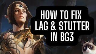 Baldur's Gate 3 Lag & Stutter Performance Fix Guide (Simple Fix!)