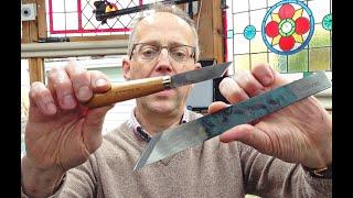 How I Sharpen New Leather Skiving Knives, hints and tips