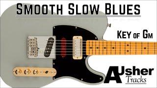 Smooth Slow Blues in G minor | Guitar Backing Track