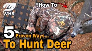 Top 5 Ways To Hunt Deer