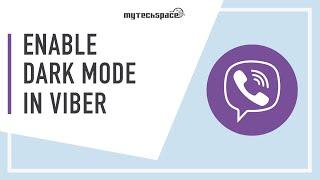 How to Enable Ultra Dark Mode in Viber ( One Plus ) | Latest Viber Tutorial for Android in 2022