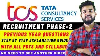 TCS OFF CAMPUS PHASE-2 FULL SYLLABUS WITH FREE STUDY MATERIALS | TCS PHASE 2 HIRING PREPRATIONS