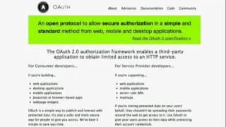 O'Reilly Webcast: An Introduction to OAuth 2