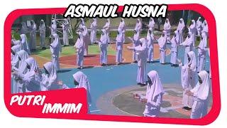 100 Santri SMP/MTs Putri IMMIM Persembahan Asmaul Husna dengan Gerakan Tangan