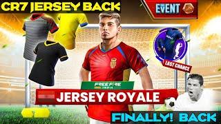 FINALLY! CR7 JERSEY IS BACK  || WINTERLAND FREE REWARDS ||  FREE FIRE NEW EVENT #freefire