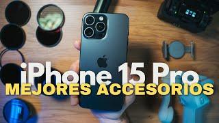 Mis ACCESORIOS FAVORITOS para el iPhone 15 Pro  FOTOGRAFÍA Y VÍDEO