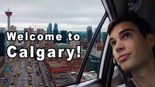 First Time in CALGARY!  Calgary, Alberta Travel Vlog