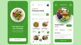 Grocery Shopping App Flutter || Flutter UI