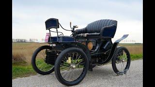 How to start a 1900 Decauville Twin-cylinder 5 hp