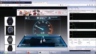 Test Kecepatan Internet Telkom Indihome fiber 27-12-2017