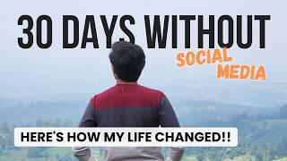 I Spent 30 DAYS without Social Media!  The Good and Bad effects were SURPRISING!  | #TechMS