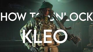 How to unlock Kleo in Modern Warfare 2