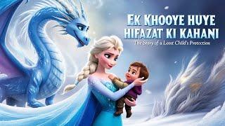 Urdu stories | "Elsa Ice Dragon: Ek Bachay Ki Hifazat Ka Waada""@TaleTots