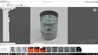 Fusion 360 - Rendering transparent surfaces using dielectrics