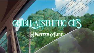 Studio Ghibli Aesthetic Anime GIFs Spirited Away | Copyright free Always with Me Lofi