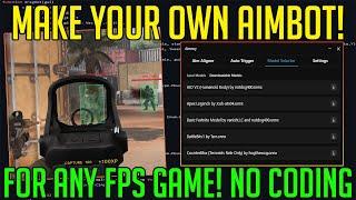 HOW TO MAKE YOUR OWN AI POWERED AIMBOT! NO CODING! NO CHAT GPT! ROBLOX/FORTNITE/APEX LEGENDS & MORE!