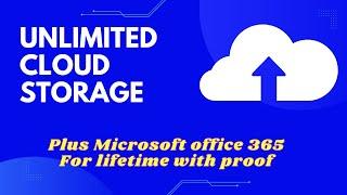 How to get 5TB +(Unlimited) OneDrive Cloud Storage for a Lifetime Absolutely Free | With Proof.