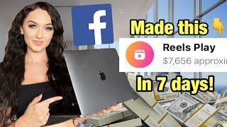 How I Make $30K+/mo from FB Reels Bonus Program (I don’t show my face)