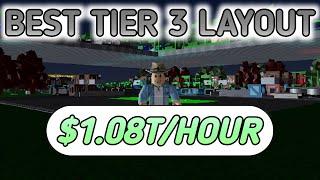 BEST TIER 3 LAYOUT FACTORY SIMULATOR! - Roblox Factory Simulator