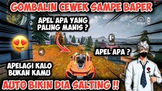 PRANK GOMBALIN CEWEK SAMPE BAPER?! AUTO BIKIN DIA SALTING!! - FREE FIRE INDONESIA