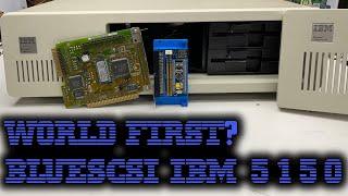 Can I install a BlueSCSI in an IBM PC 5150 and maybe also an AT 5170?