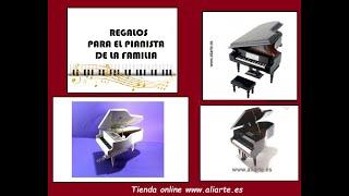 Regalos para el pianista en ALIARTE.ES (Tu mayor tienda online de Regalos para músicos/as)