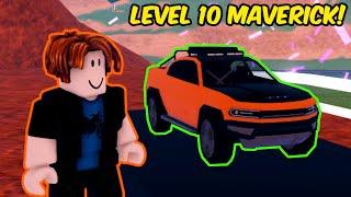 UNLOCKING LEVEL 10 MAVERICK in Roblox Jailbreak!