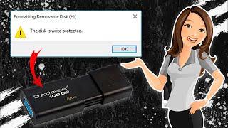 How to Fix "The Disk is Write Protected Error"Remove Write Protection Kingston USB in 2023